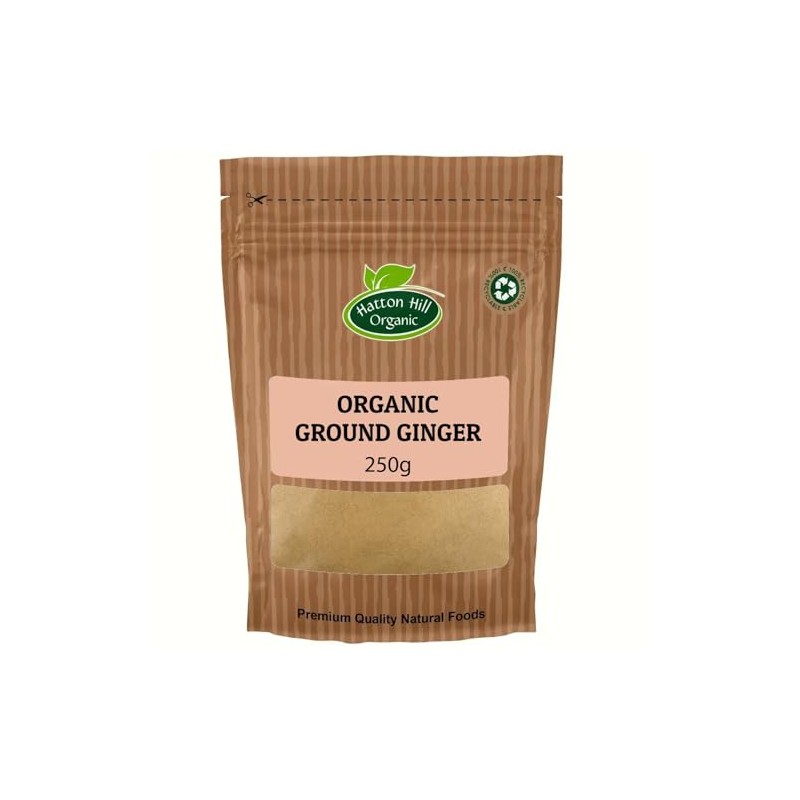 Organic Ground Ginger 250g by Hatton Hill Organic