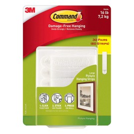 Command Damage Free Picture and Frame Hanging 679RJ, Large Strips (48 Pairs)