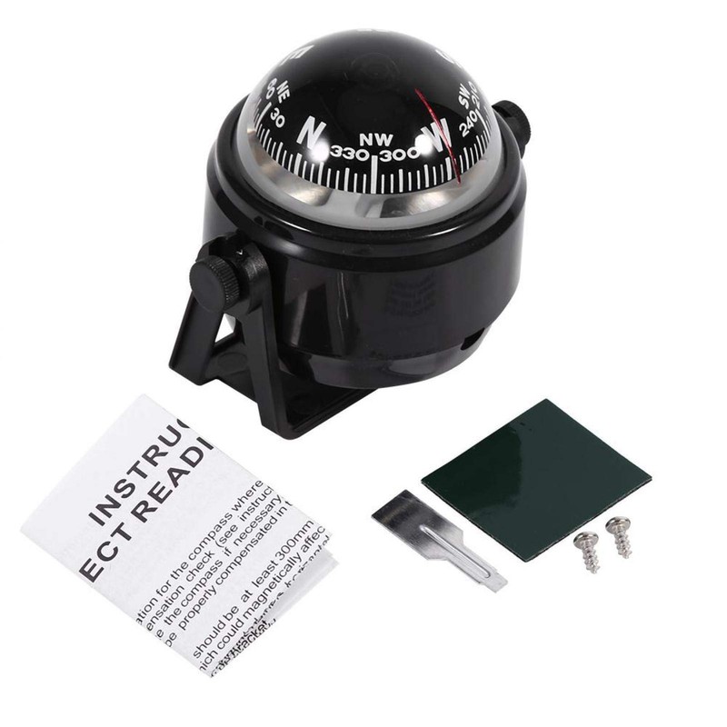 Qiilu Multi-Purpose Sea Marine Bracket Compass Voyager Exterior Fits Boat