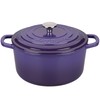VORRINGARD Enameled Cast Iron Dutch Oven Pot with Lid, for