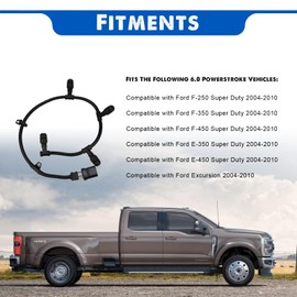 Onseeda 4C2Z-12A690-BA 5C3Z-12A690-A Fit for Powerstroke 6.0 Glow Plug Harness Ford F250 F350 F450 Super Duty 2004 2005 2006 2007 2008 2009 2010, Glow Plug Harness Kit, Includes Left Right Harness