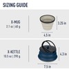 Sea to Summit X-Set/XSet 11-3-Piece (X-Pot Kettle 1.3L, 2 x