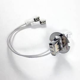 OSRAM 6.6A 64341 HLX A PK30D, 100W Current Controlled Halogen Airfield Lamp