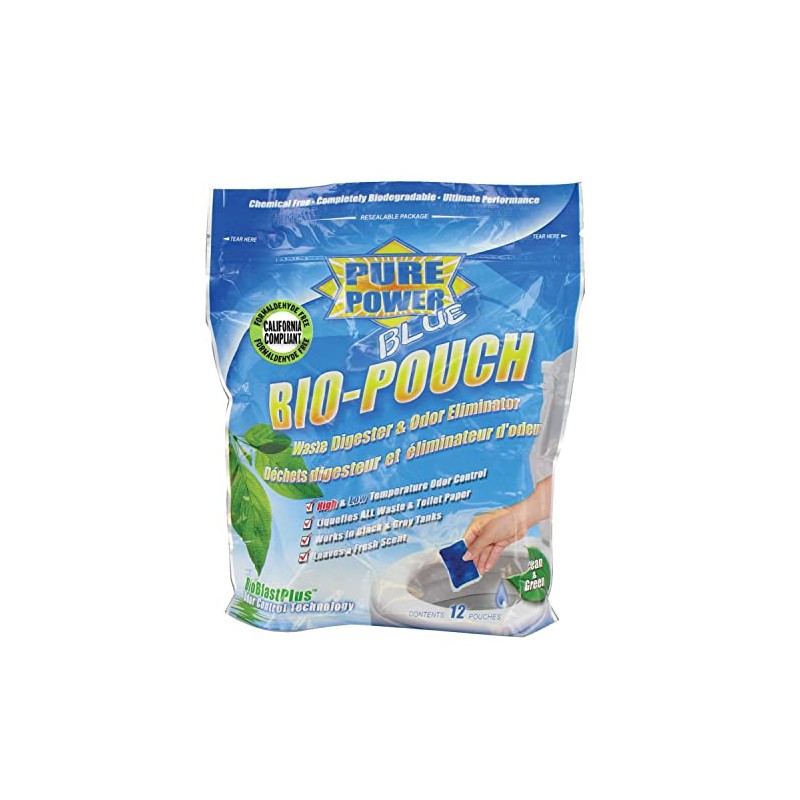 Valterra V23016 Pure Power Blue Bio-Pouch Waste Digester & Odor