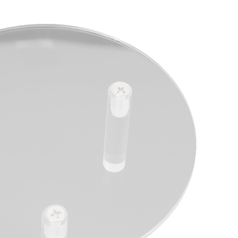 3 PCS Round Acrylic Display Stand Set Easy To Install