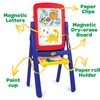 Crayola Qwikflip 2-Sided Kids Easel – 360° Rotating Magnetic Whiteboard