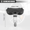 QUARKZMAN Programmed Tyre Pressure Sensor 433 MHz for Hyundai No.