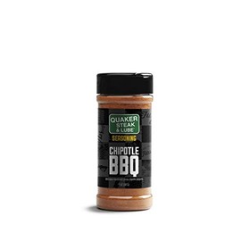Quaker Steak and Lube Chipotle BBQ Seasoning Shaker - 5 Ounce Plastic Bottle of Quaker Steak & Lube Chipotle BBQ Seasoning Shaker