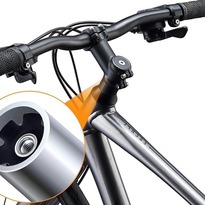 ZIOYANE 1Set Bicycle Fork Star Nut Tool, Adjustable Installation Setter