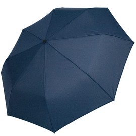 iX-brella Mini Ultra Light - Women's Pocket Umbrella with Large Roof - Extra Light, Blue (insignia blue), Pocket umbrella hand opener