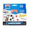 Novelty Baraja Bicycle Canasta 2 Mazos Cartón Plastificado