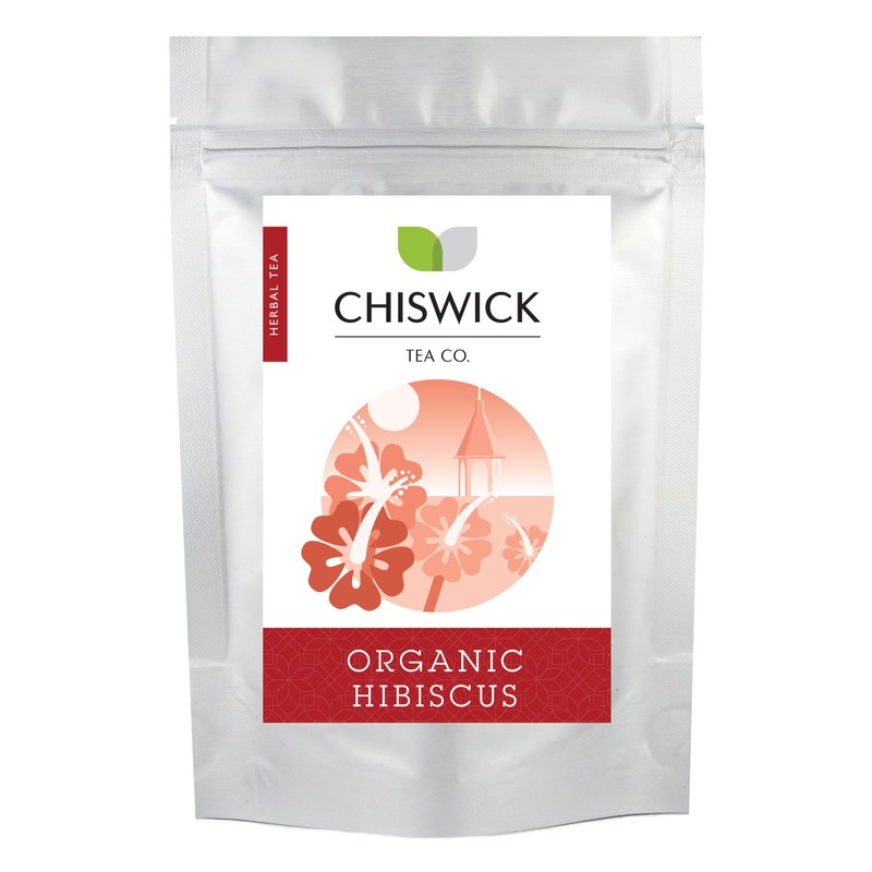 Organic Hibiscus Flowers Premium Loose Leaf Herbal Tea - Chiswick