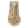 OneDor® 20" Curly Full Head Clip in Synthetic Hair Extensions