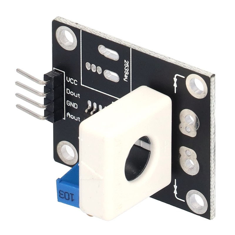 Eujgoov DC 5V WCS1700 Hall Current Detection Sensor Module 70A