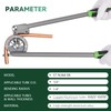 Antstone 1/2” OD Tubing Bender Roller Type Pipe Bender 180°