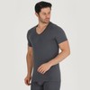 BAMBOOVEN V-Neck T-Shirts - Mens Undershirts Rayon Made from Bamboo