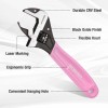 WORKPRO 6-Inch Pink Adjustable Wrench Cr-V Steel Metric & SAE