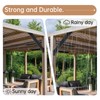 12 Pcs 45 Degree Angle Support Bracket, Pergola Kit Heavy