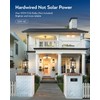 VIANIS Hardwired Dusk to Dawn Outdoor Post Light, Black Outdoor