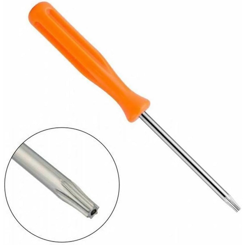 TR6 T6H Torx T6 Screwdriver Security Hole in Tip, Compatible