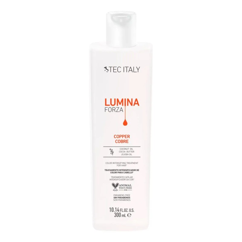 Tratamiento Para Cabello Tec Italy Lumina Forza Cobre 300 Ml
