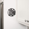 GASARÉ, Cast Iron Trivet for Hot Dishes, Pots, and Pans,