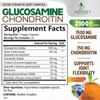 Glucosamine Chondroitin MSM 2100mg - 3x Strength Joint Support Supplement