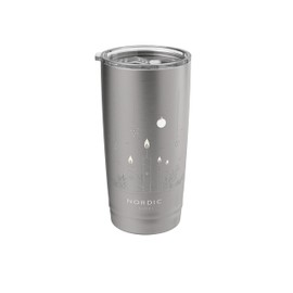 Minimalist Design Nordic Noel Scandinavian Christmas Stainless Steel Insulated Tumbler