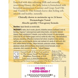 Milk & Honey Body Lotion Burt's Bees Body Lotion 2.5 oz Unisex