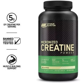 Optimum Nutrition, Micronized Creatine Powder, Unflavored, 10.6 oz (300 g)