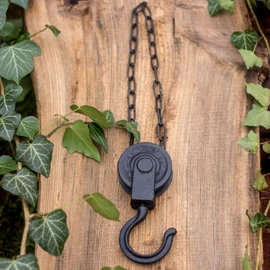 Antikas - Decorative Winch, Flower Pot Holder, Hook with Style, Hanging Like Antique