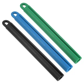 PATIKIL 7.5" Pool Cue Hanger Set of 3 Snooker Billiard Table Cue Stick Rod Sleeve Hanging Tool Accessories 1 Piece Per Color