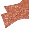 GUSLESON Mens Retro Paisley Self Tied Bow Tie for Wedding