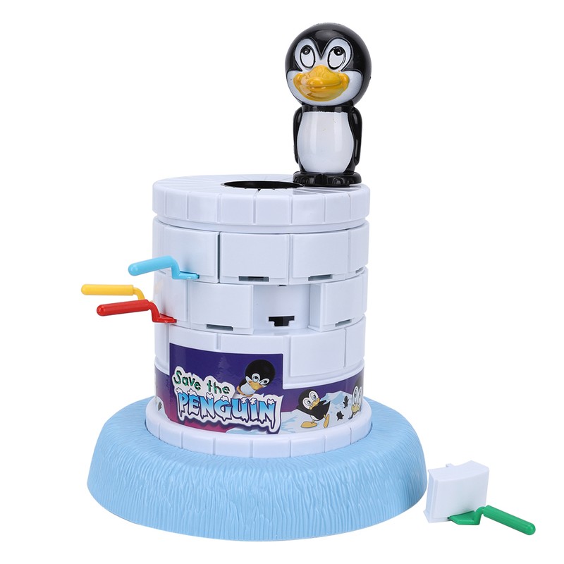 Plastic Kids Interaction Educational Table Game Toys Interesting Penguin Rescue