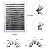 iCovalescent 280 Pieces Lashes Extension Set, Eyelash Extensions Set, DIY