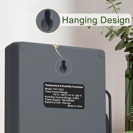 SENSTREE Dual Probe Temperature & Humidity Controller, Independent Sensors for Precise Temperature and Humidity Control, Compatible with Humidifiers, Dehumidifiers, Heating & Cooling Systems