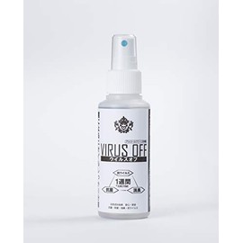 T&E Belov Anti-Bacterial, Odor Resistant, Deodorizing, Alcohol Free, Effective for One Week Even After Drying, Virus Off, Veltex Nano Toughness Shield, 3.4 fl oz (100 ml)