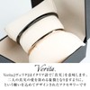 Verita. Pair Bangle, Titanium, Hypoallergenic, Black & Gold, Men's &
