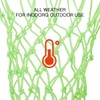 WANGCL Glow in The Dark Basketball Net Outdoor 12 Loops