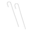 Sterling Silver Minimalist Helix Hook Ear Pins Simple Needle Earrings