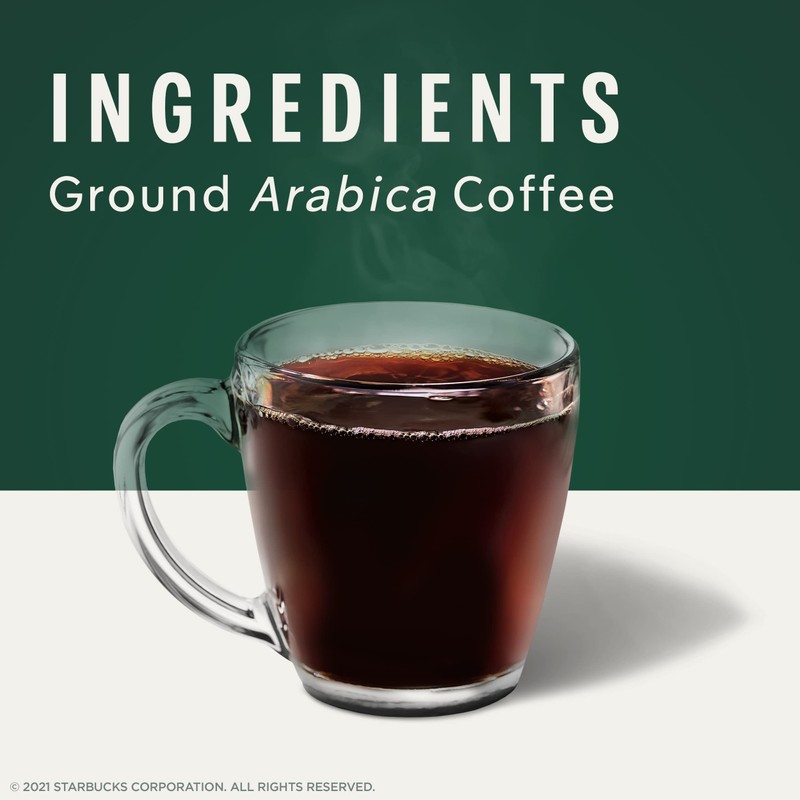 Starbucks K-Cup Coffee Pods, Medium Roast Coffee, House Blend for