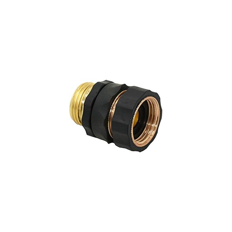 Conector rápido 3/4 de latón para manguera de jardín –