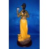 ESTATUA STATUE SANTO ORISHA OSHUN OCHUN RELIGION YORUBA ifa