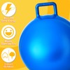 Lewtemi 2 Pcs 18 Inch Big Bouncing Ball with Handle