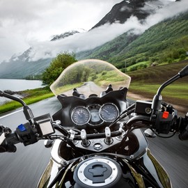 Control de interruptor de manillar, 1 par de interruptores de montaje para manillar izquierdo y derecho de motocicleta de 7/8 pulgadas con bocina y control de encendido