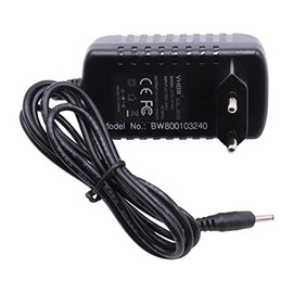 vhbw 220 V Power Supply Charger Cable 18 W (12 V/1.5 A) with Round Plug Compatible with Tablet, Netbook, Pad Packard Bell Liberty Tab G100 & Acer Iconia Tab
