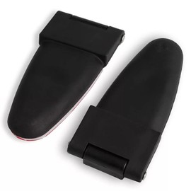 Milageto 2 Pieces Glass Rear Window Hinges 53248 71543 for Leer 100XL 100LE Truck Cap