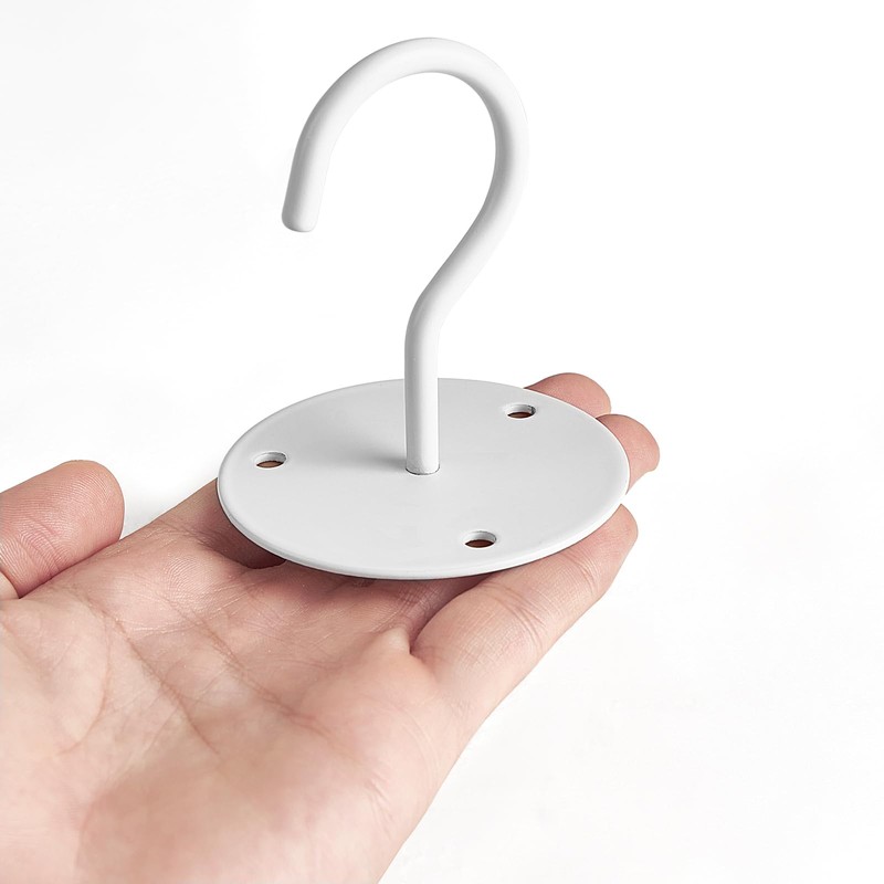 Mkono Ceiling Hooks for Hanging Plants, Metal Plant Hanger Bracket