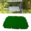 Waterproof Outdoor Swing Canopy Replacement 420D Silver Coated Oxford Fabric