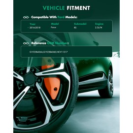 SCITOO CV Axle Shaft Assembly Fit for Ford Focus G1FZ3B436A,G1FZ3B436E,NCV11217,Front Right Passenger Side,2.3L